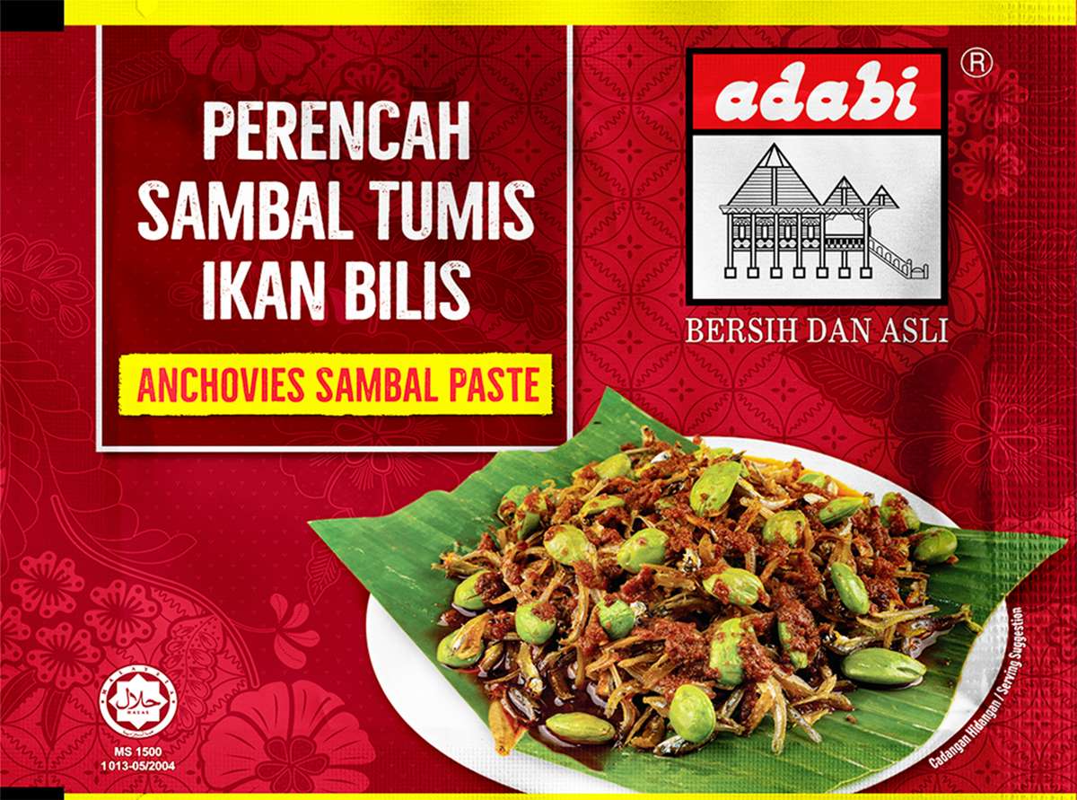 Anchovies Sambal Paste Adabi